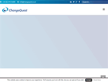 Tablet Screenshot of changequest.co.uk